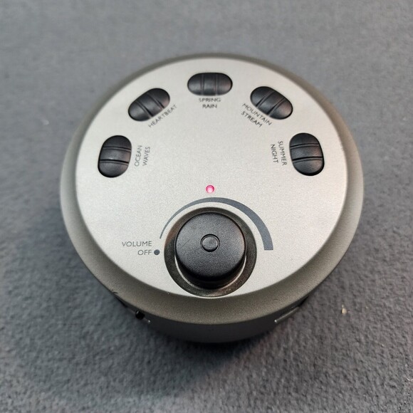 Sound Machine Relax & Fall Asleep Soothers Battery Operated Timer - Picture 5 of 6